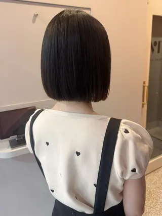 ショート 顔周り/透明感カラー REINA𓍯のヘアスタイル