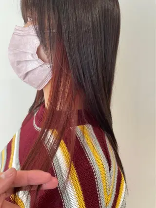 ロング カラー Seen.所属・吉野 智行のヘアスタイル