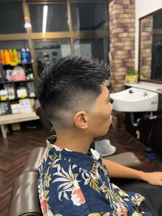 ショート メンズ Cam's豊見城店所属・無料‼︎メンズ限定 URASAKIのヘアスタイル