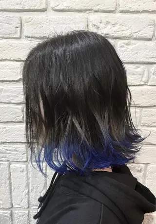 ショート カラー 🦉静かに過ごしたい 方、個室席🦉タナカのヘアスタイル