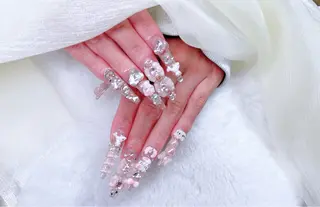 ネイル 長さだし/持込/ ins風ネイル/Umのネイルデザイン