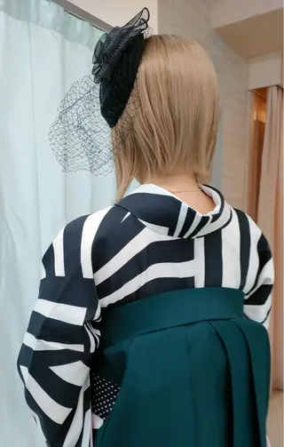 ショート au美容室所属・au栄矢場町 水素髪質改善Tのヘアスタイル