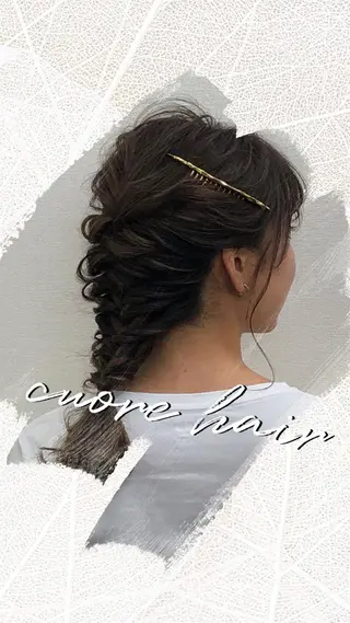 ロング Cuore 清尾 浩昭のヘアスタイル