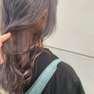 ロング カラー ヘアアレンジ サナ🌱 切りっぱなしボブのヘアスタイル