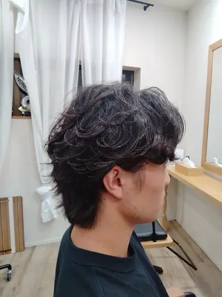 ショート パーマ ヌンク　駒込店所属・大保 龍則のヘアスタイル