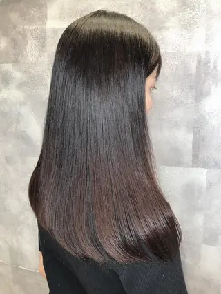 ロング ✨美髪／縮毛矯正 講師 ／塚田健✨のヘアスタイル