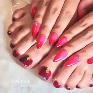 ネイル Arowa 伊田のネイルデザイン