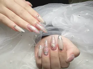 ネイル 【Eclat エクラ】nail&beauty所属・Eclat〔エクラ〕 MOEKA𝜗𝜚*のネイルデザイン