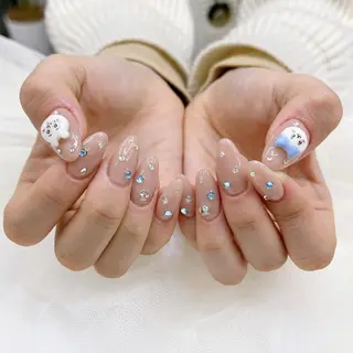 ミディアム nail jaol池袋店所属・ネイルJaol 池袋のネイルデザイン