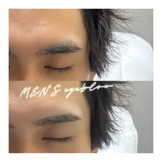 メンズ アイブロウ Be me♥ 亀貝景子のマツエク・マツパデザイン