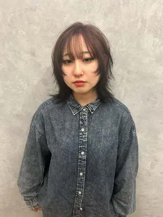 ミディアム funnu ⋆꙳なつみのヘアスタイル