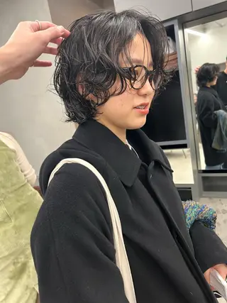 ショート パーマ sakoda shunkiのヘアスタイル