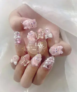 ネイル ラベンダー💖日暮里 ルル💖ネイルのネイルデザイン