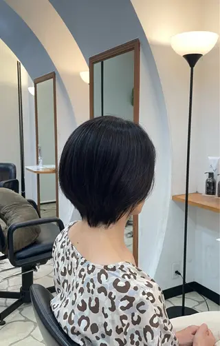 ショート スーパーカット　tip&toe所属・松山弘樹/ 佐倉/髪質改善のヘアスタイル