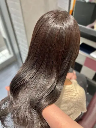 ロング カラー 韓国ヘア ♡tomimaのヘアスタイル
