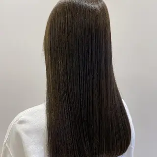 ロング 渡辺 愛枝/艶カラー🩵のヘアスタイル