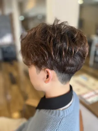 メンズ パーマ Glimpse  大濠店所属・赤嶺/メンズカット メンズパーマのヘアスタイル