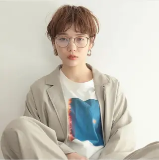 ショート カラー 女性専用サロンmelt四条畷所属・三代 遥香のヘアスタイル