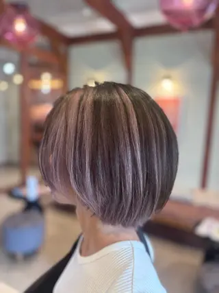 ショート カラー Jill franc ＿ ayanoのヘアスタイル