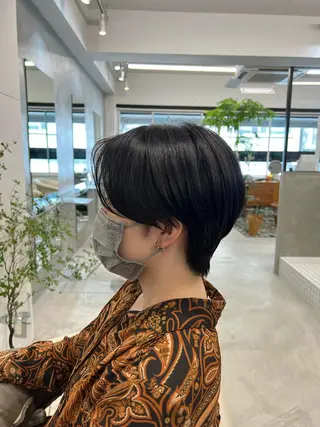 ショート INORI /フェイスレイヤーのヘアスタイル