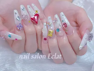 ネイル ネイルサロンエクラ 🫧Shizukaのネイルデザイン