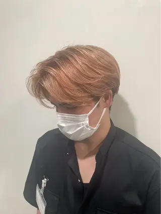 カラー メンズ wistell渋谷所属・🌠ルイ🌠 エクステモデル募集中のヘアスタイル