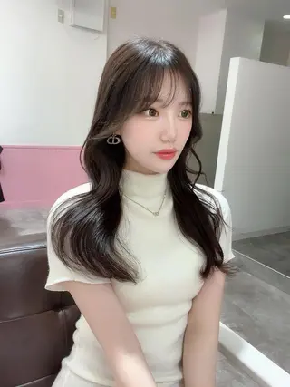 ロング 髪質改善韓国レイヤー SHIORI🦋のヘアスタイル