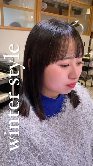 ミディアム DEUCE　ヤマミヤ ヒロキ🌿のヘアスタイル