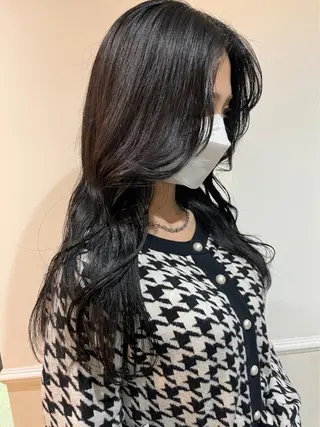 ロング カラー AI TOKYO S所属・mizuki 【韓国レイヤー】のヘアスタイル