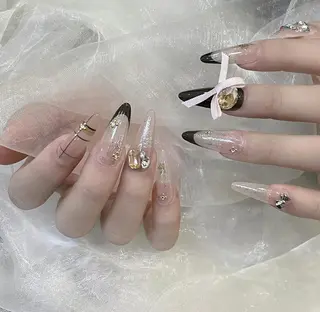 ネイル By moonネイル 🌷ワンホン/韓国風のネイルデザイン