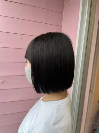 ショート ボヌールソレイユ所属・☁️彦坂唯有/ 透明感カラー☁️のヘアスタイル