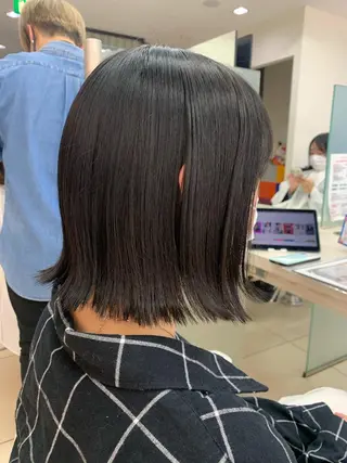 ミディアム ✂︎レディース のメンズカット屋さんのヘアスタイル