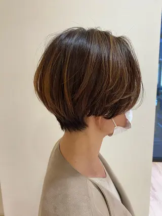 ショート カラー ショート/ボブ🌿 大野ちかのヘアスタイル