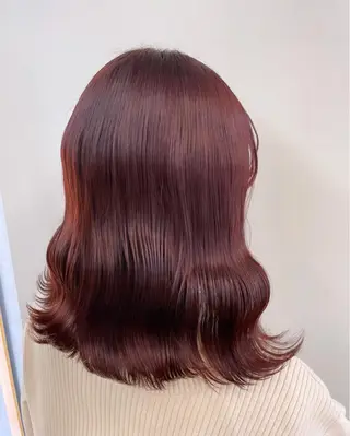 セミロング 近藤 楓花のヘアスタイル