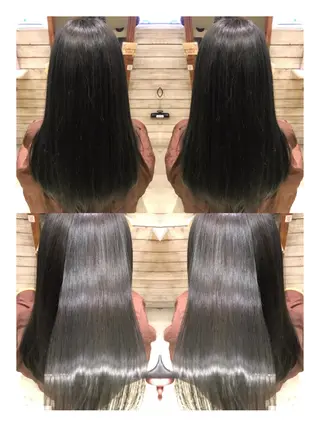 ロング カラー Emerge武蔵小杉所属・/本物の髪質改善/ 古川新のヘアスタイル