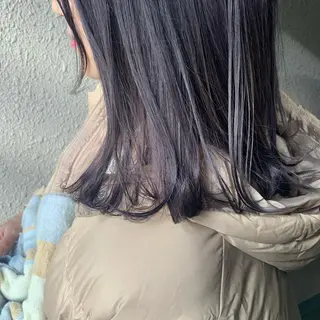 セミロング カラー chouette/ 根本優希のヘアスタイル