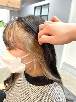 カラー ROCCOeast Rukaのヘアスタイル