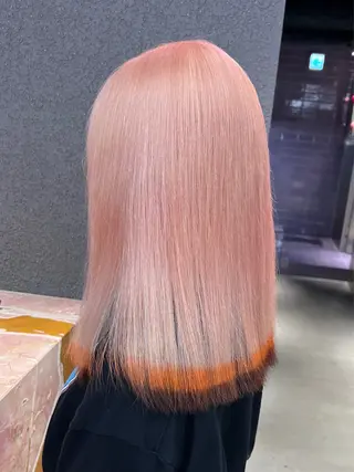 ミディアム 吉澤 愛心のヘアスタイル