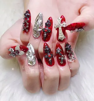 ネイル ラベンダー💖日暮里 ルル💖ネイルのネイルデザイン