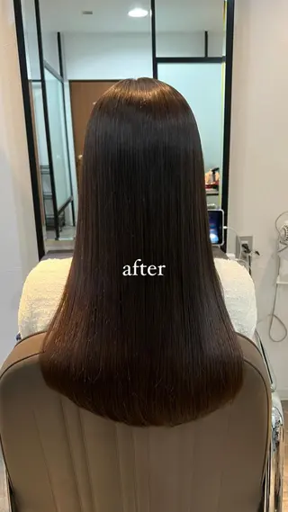 ロング 似合わせヘア🫶🏻 つきいてるみのヘアスタイル