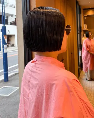 ショート ボブ/艶カラー 鎌倉/MIHO🌼のヘアスタイル