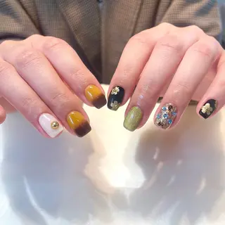 ネイル 新井 ひなののネイルデザイン