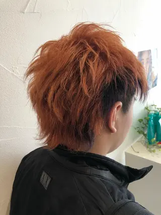 ショート カラー メンズ Ash中目黒店 榊間茜のヘアスタイル