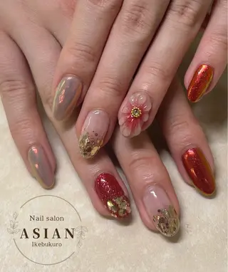ネイル Nail&Hair Salon Asian 池袋店所属・U. azusa🪷のネイルデザイン