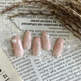 ネイル ⭐︎休業中の練習⭐︎ JNA認定講師髙橋のネイルデザイン