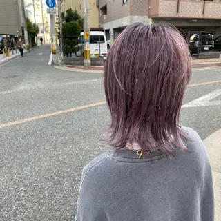 ミディアム 福岡縮毛矯正✨️ ストレート 向井和輝のヘアスタイル