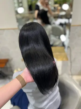 セミロング カラー 栄/透明感ツヤカラー /Kahoのヘアスタイル