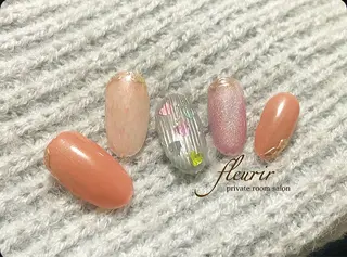 ネイル フルリール 【プライベートサロンのネイルデザイン