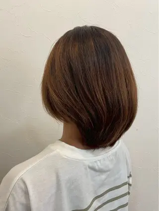 カラー 永井 幸枝のヘアスタイル