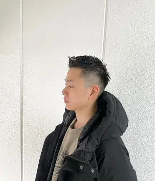 ショート メンズ 前田賢生 ご新規様はNGのヘアスタイル